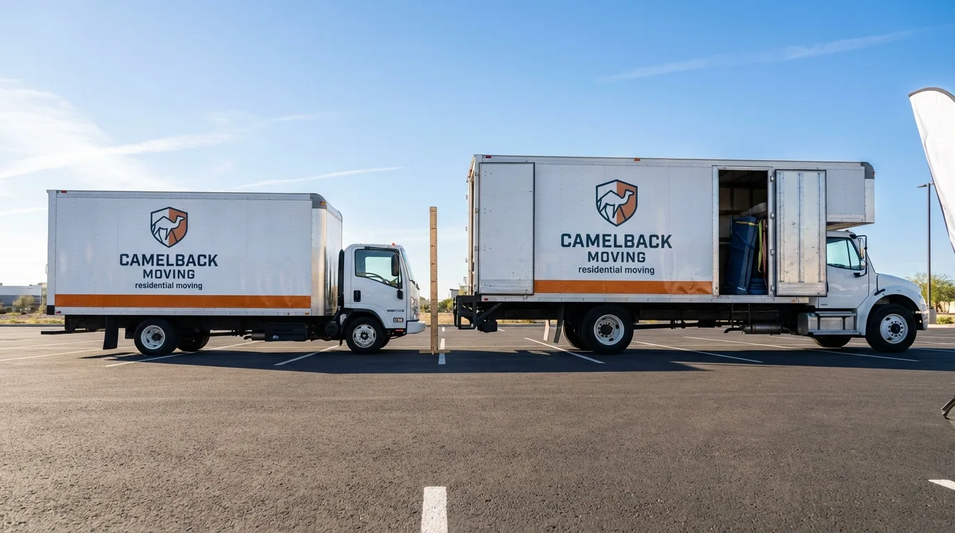 Moving truck size capacity guide in Maryland Heights